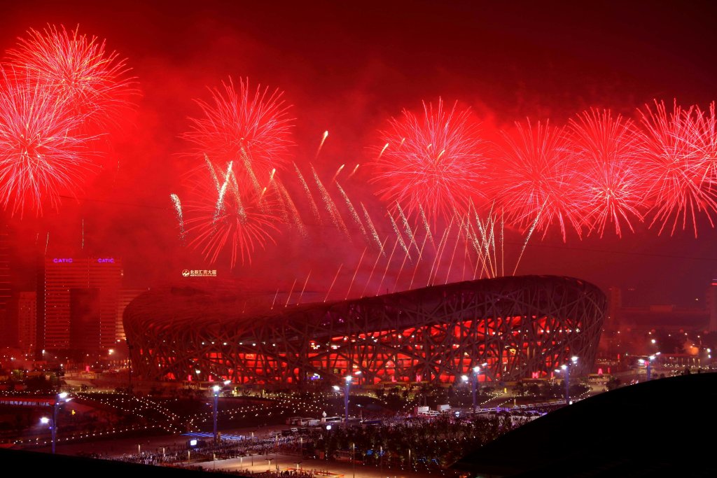 Bejing Olympic Handover Ceremony 2009.